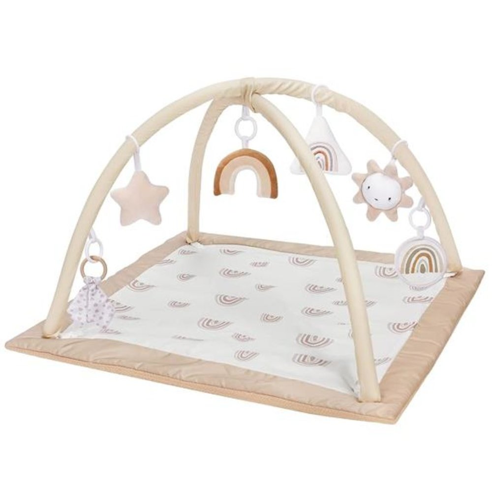 Washable Baby GymActivity Center with PlayMat,Rainbow Early Development Playmats